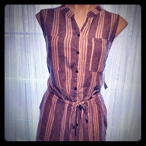 Kelly Renee Linen Like Strip Roper